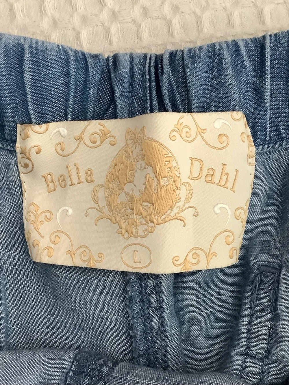 Bella Dahl Dark Indigo Wide Leg Flare Pants